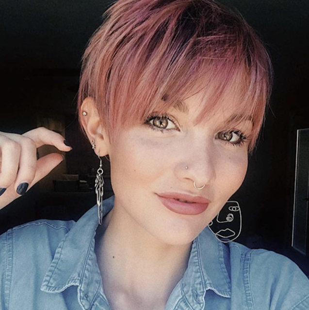 short spiky pixie haircuts with bangs