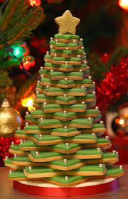 Cookie Christmas-Tree Photo