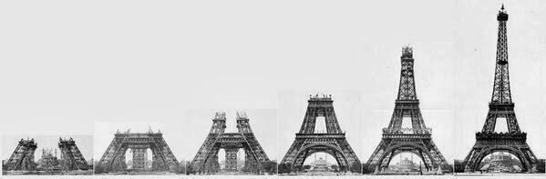 Eiffel Tower Construction