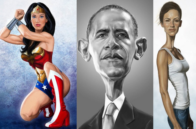 28 Beautiful Caricatures by Illustrator Mark Hammermeister