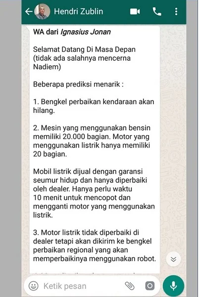 tangkapan layar WA