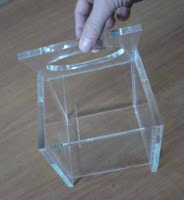 plexiglass κατασκευή αντικειμένων
