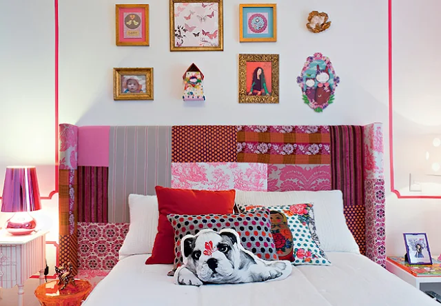 PATCHWORK EN EL DORMITORIO by dormitorios.blogspot.com