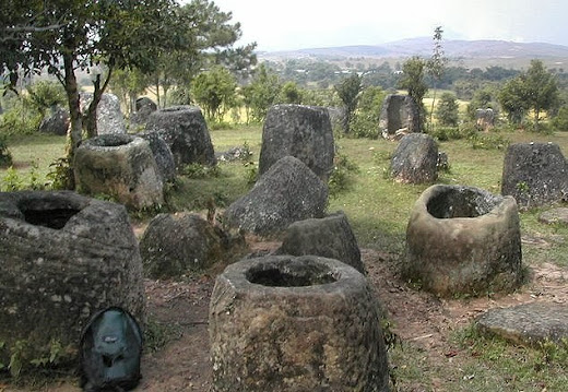 Llanura de las Jarras Gigantes Laos