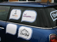 Mini Cooper Window Decals