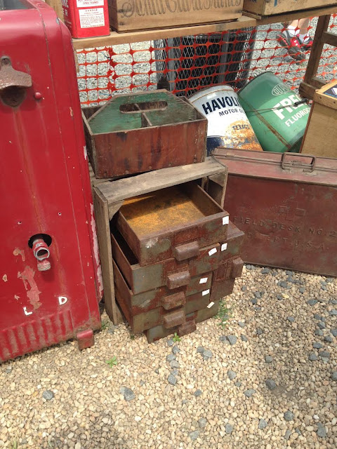 Vintage rustic storage