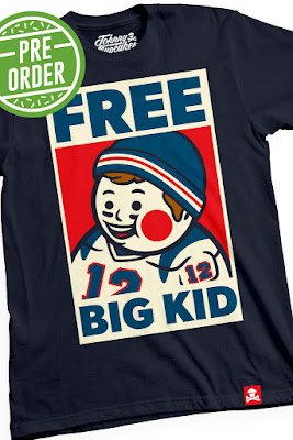 Johnny Cupcakes x New England Patriots’ Tom Brady “Free Big Kid” T-Shirt