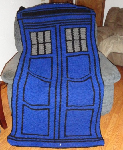 Blue Police Box - Free Pattern