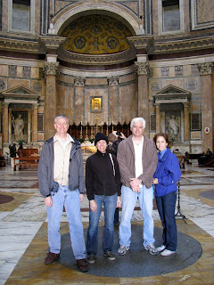 Us at the Pantheon In Rome