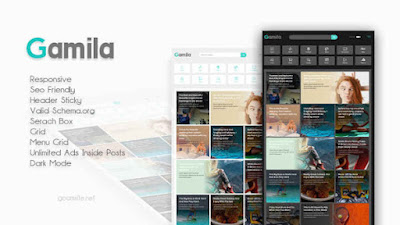 10+ Best SEO Optimized, Mobile Friendly and Fast Loading Blogger Templates - Gamila