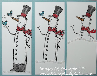 Card made with Stampin'UP!'s stamp set: Snow Much Fun.