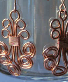 Anna (gracious): copper earrings :: All Pretty Things