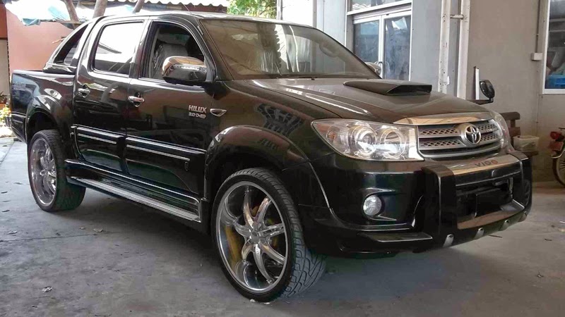 Galeri Foto Modifikasi Mobil Toyota Hilux Pick Up Terbaru 