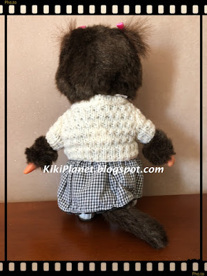 kiki monchhichi tricot pull vêtement knitting handmade fait main