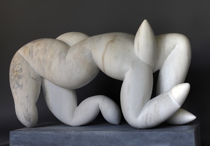 Cinquain: PORTUGUESE MARBLE, 2011; W 74cm, H 43 cm, D 22 cm; £9,000