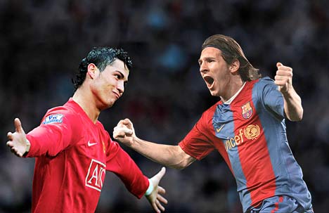 messi vs ronaldo. ronaldo vs messi head to head