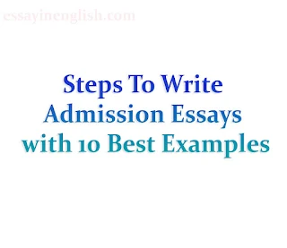 admission essay examples