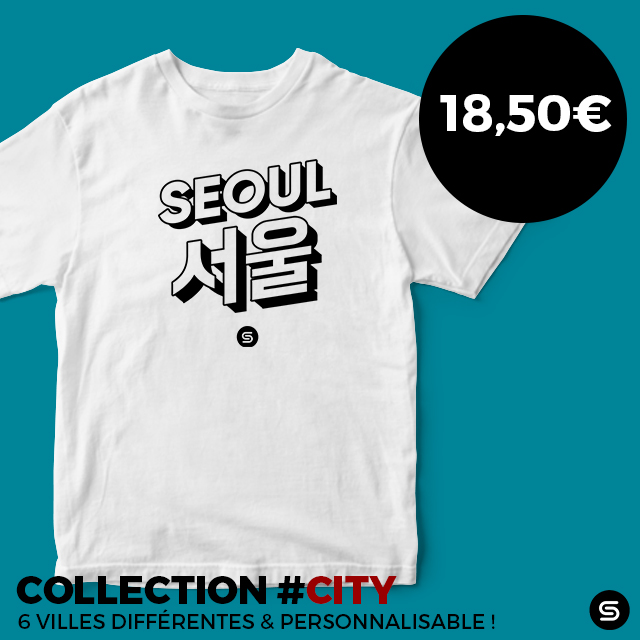  t-shirt Séoul