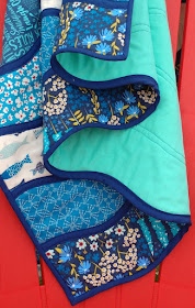 High Tide quilt - a bias tape applique quilt for advanced beginners