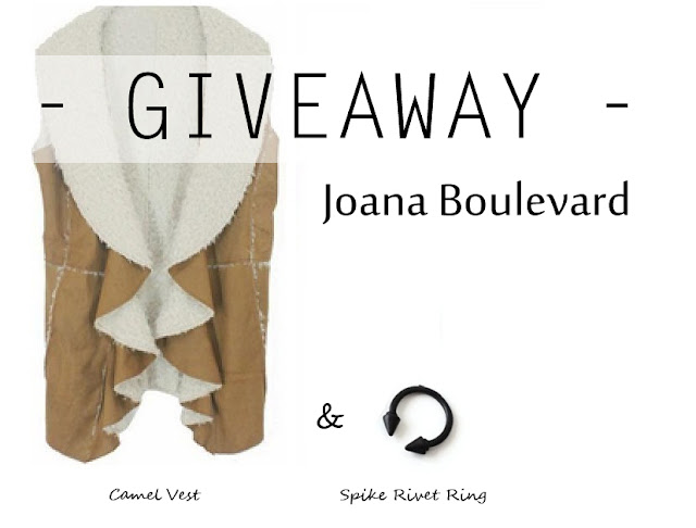 GIVEAWAY | JOANA BOULEVARD