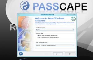 Passcape Reset Windows Password 9.0.0.905 Terbaru