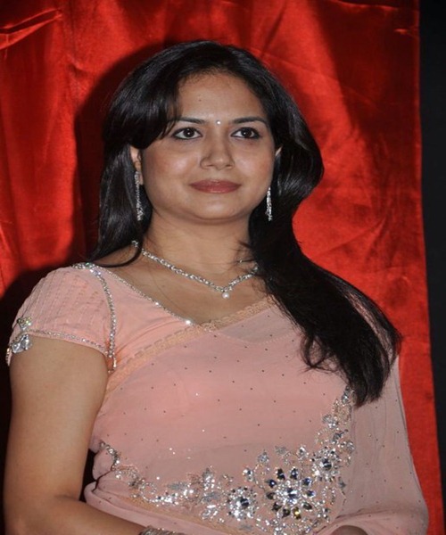 Pop Singer Sunitha Great Smile Photos