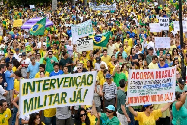 Nacionalismo de direita brasileira!