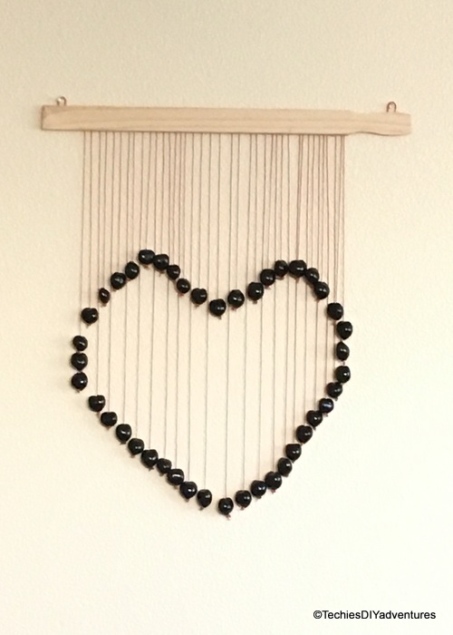 DIY Heart wall decor