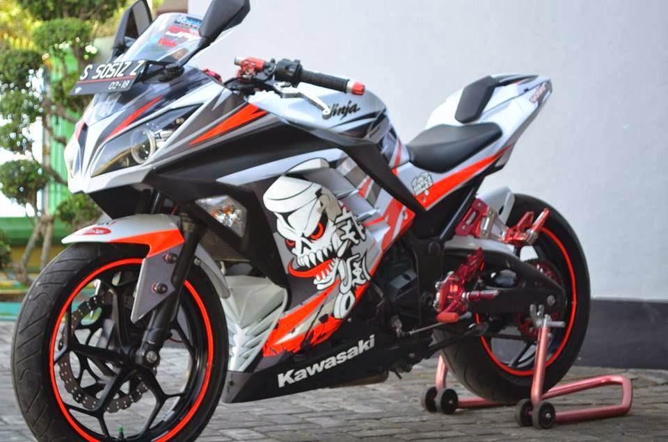 Modifikasi Motor  Kawasaki  Ninja  250CC Keren