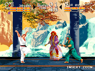 Karate Chakun Yaraku Shanku: The Karate Tournament+arcade+game+portable+download free