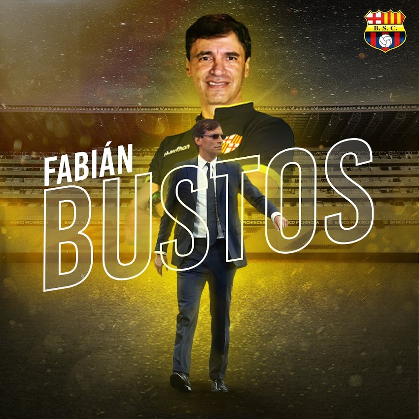 Fabián Bustos nuevo Técnico de Barcelona sc