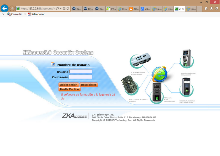 ZKTECO ZKACCESS 5.3 SOFTWARE