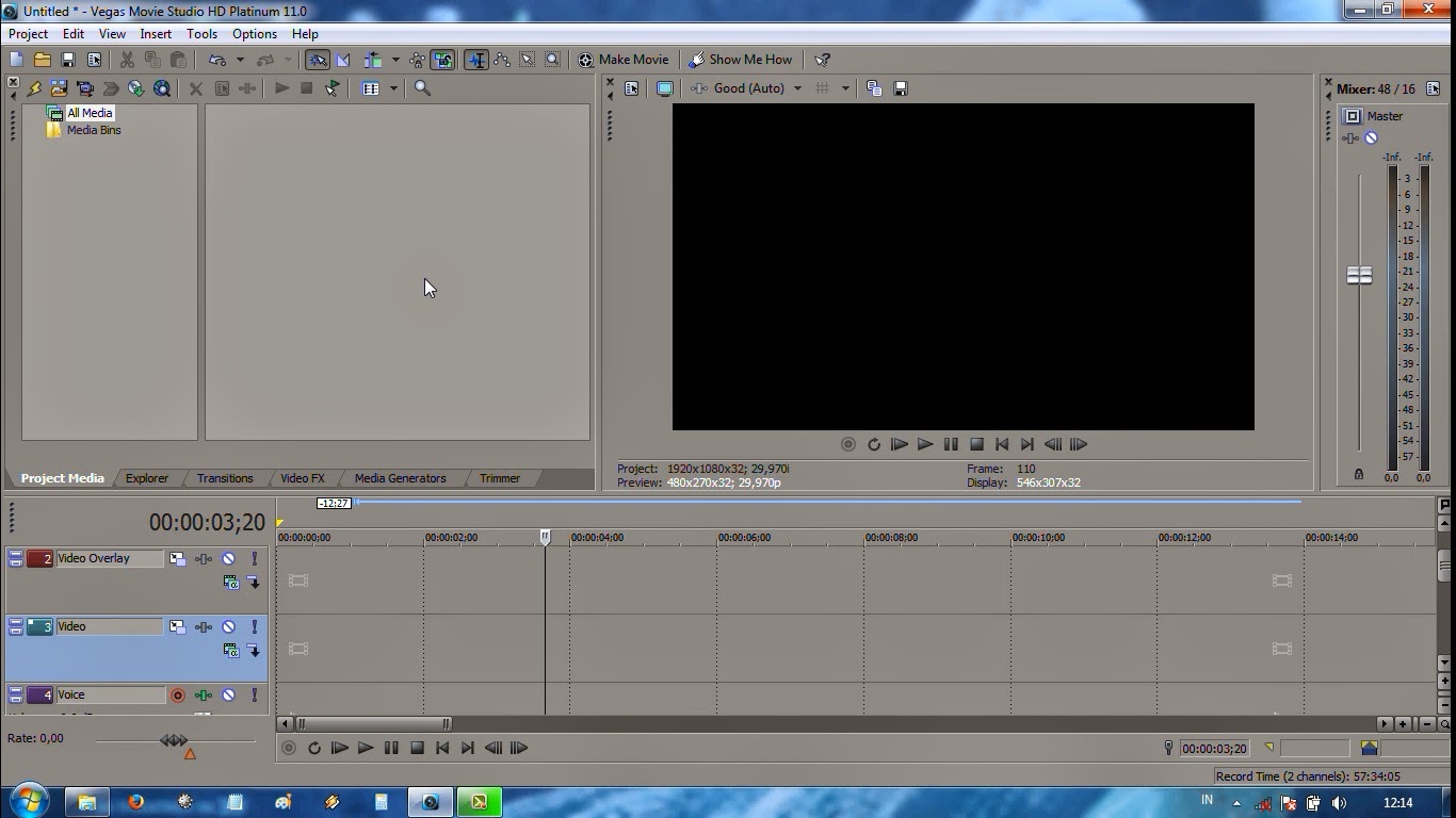 The Journey Cara Membuat Efek Tulisan 3D Teks Dengan Sony Vegas