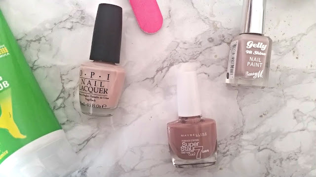 summer nude nail polish