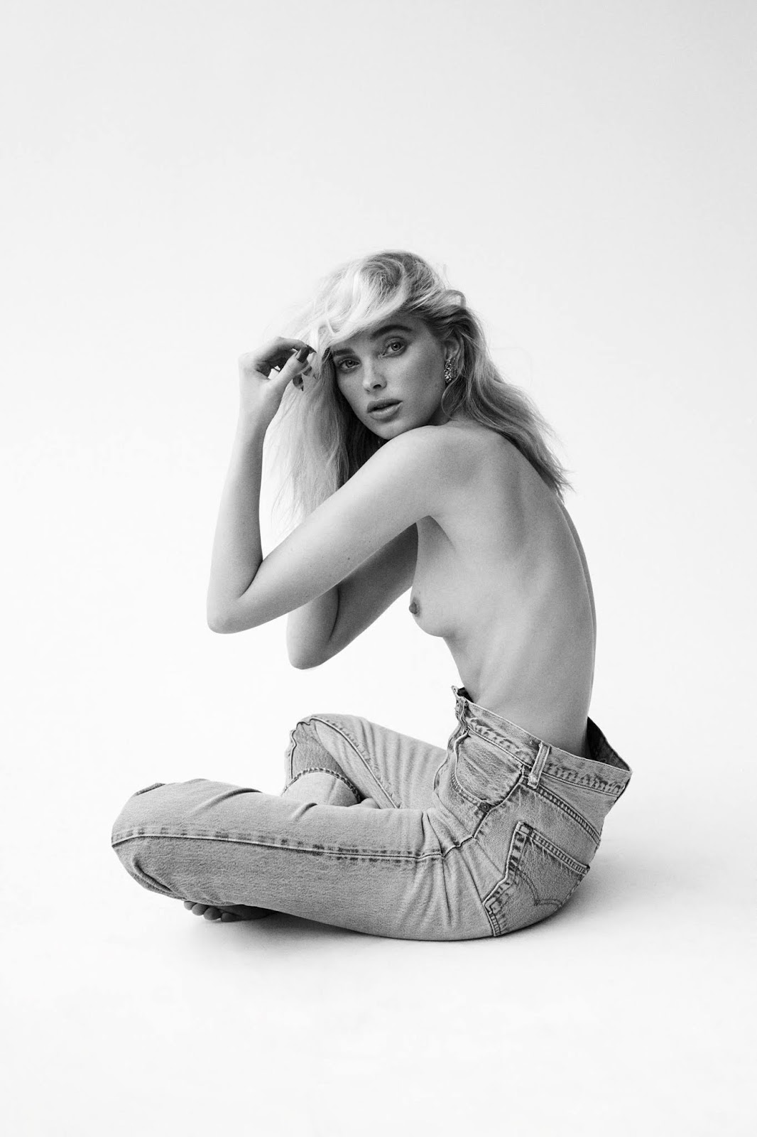 Elsa Hosk by Zoey Grossman in Issue Magazine July 2018 Naked Photo Shoot