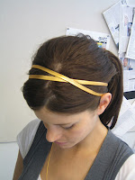 Gold Two Band Headband