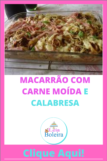 MACARRÃO COM CARNE MOÍDA E CALABRESA DELICIOSO !!! RECEITINHAS COMAMOR...