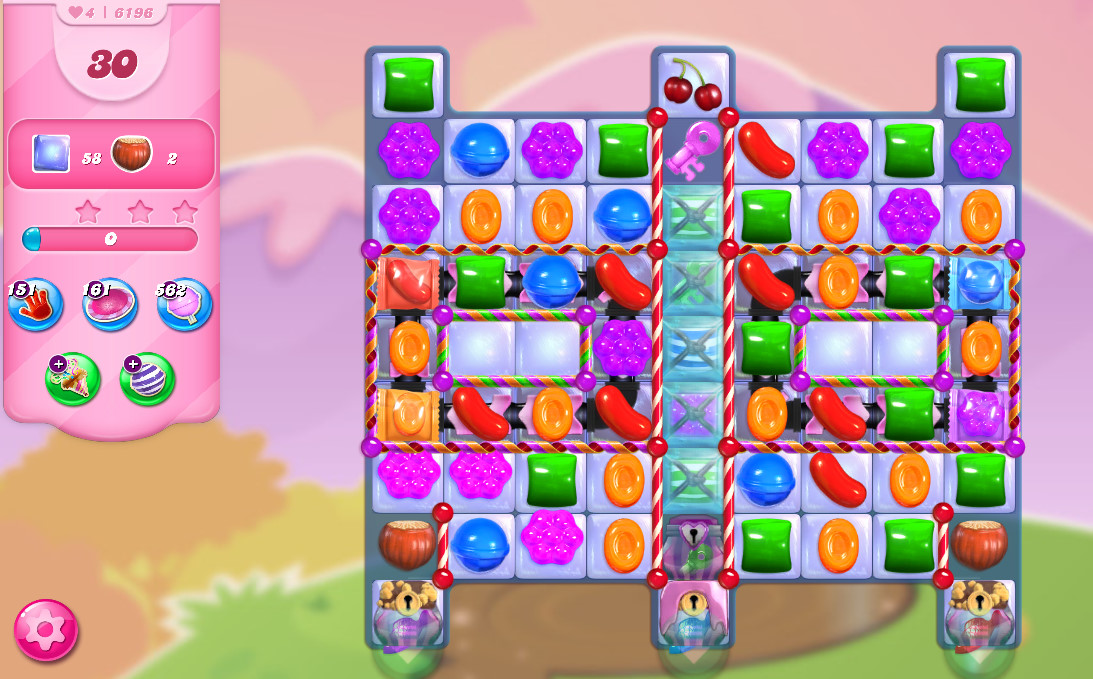 Candy Crush Saga level 6196