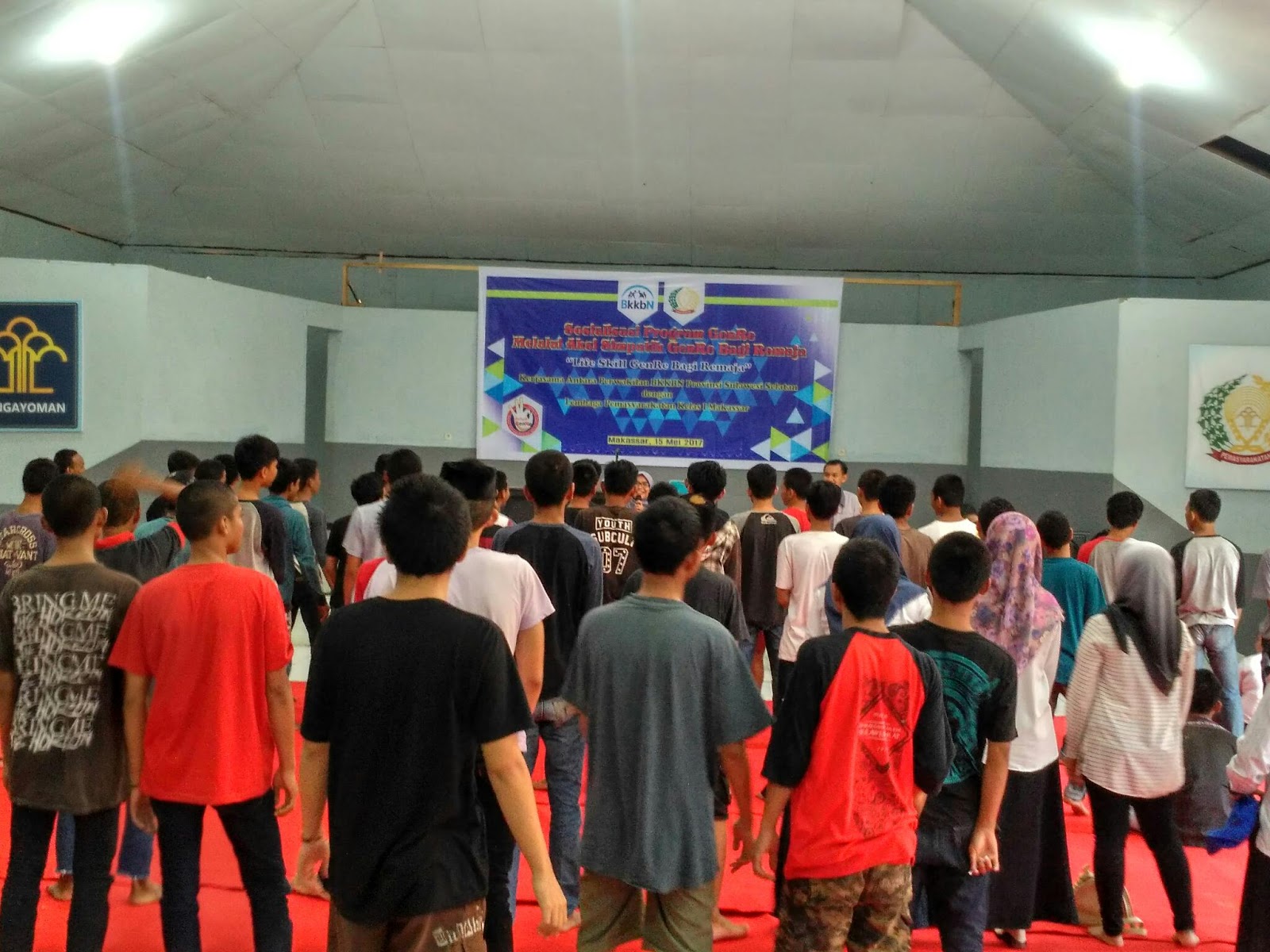 Sosialisasi generasi remaja berencana GenRe kerjasama BKKBN dan Lapas Kelas 1 Makassar