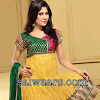 Bollywood Yellow Indian Dress