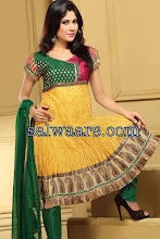 Bollywood Yellow Indian Dress