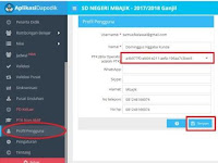 Cara Ganti Operator Dapodik Di Aplikasi Dan Di server