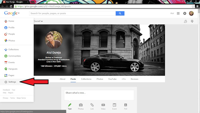 Screenshot 1 - How To Prevent Your Pictures From Getting Downloaded on Google Plus