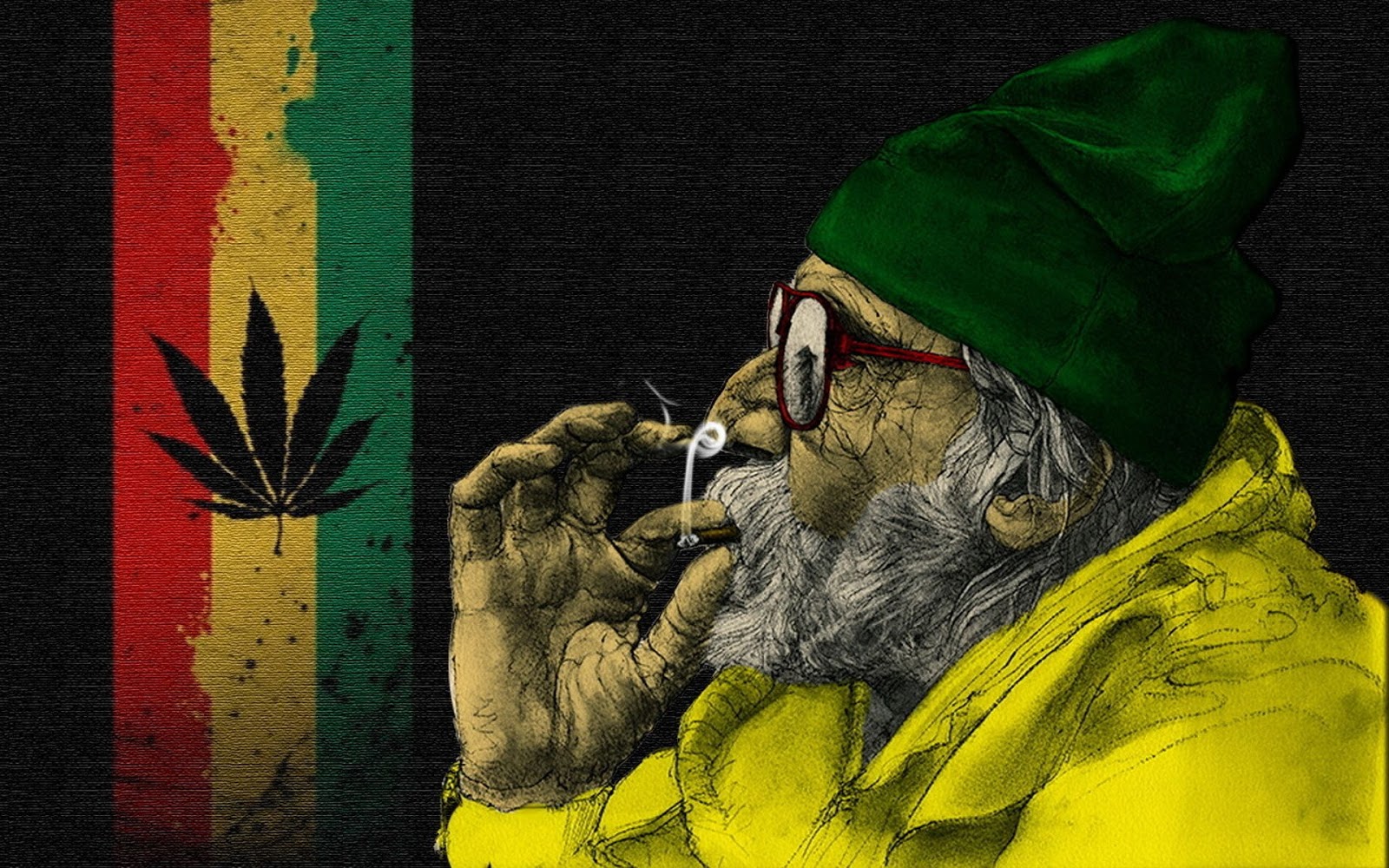 Liberate Marijuana 420 Dump Wallpaper