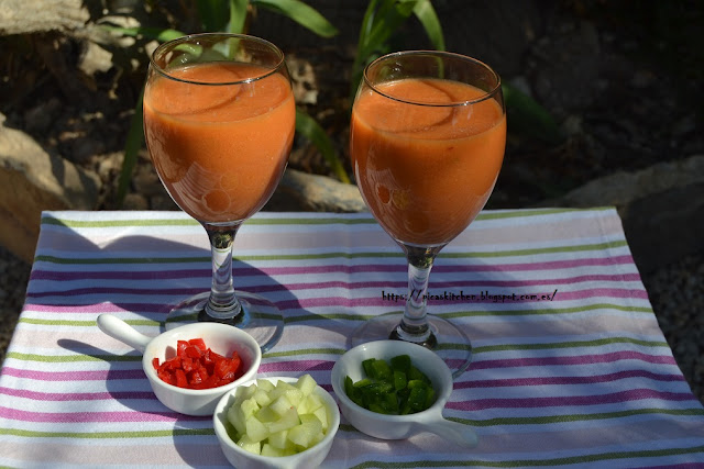 GAZPACHO  auténtico ... de mi casa