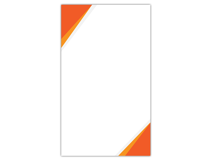 Download Background ID Card Orange Putih Portrait
