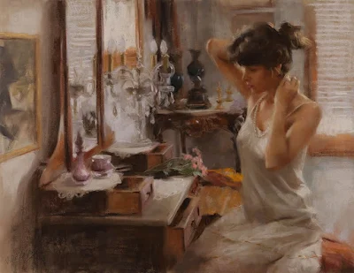 Figurative painting Vicente Romero Redondo