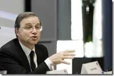 Il governatore della Banca d'Italia Ignazio Visco