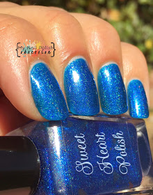Addicted to Holos Indie Box Sweet Heart Polish April Showers