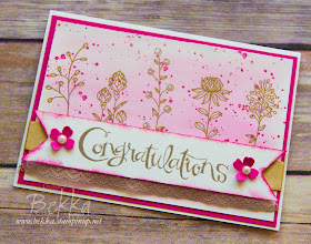 Flowering Fields Congratulations Card featuring products you can get for free from 5 January 2016 - details here